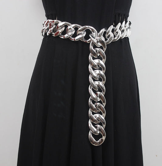 Chunky Chain Waist Belt - ODDSALTBoutique