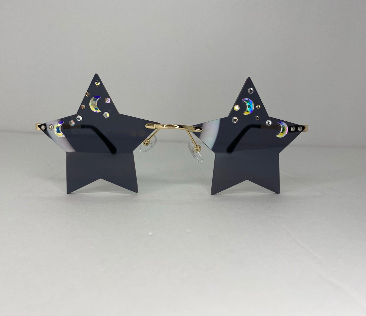 Black Stars and Moons Sunglasses - ODDSALTBoutique