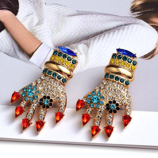 Hands all over me Earrings - ODDSALTBoutique