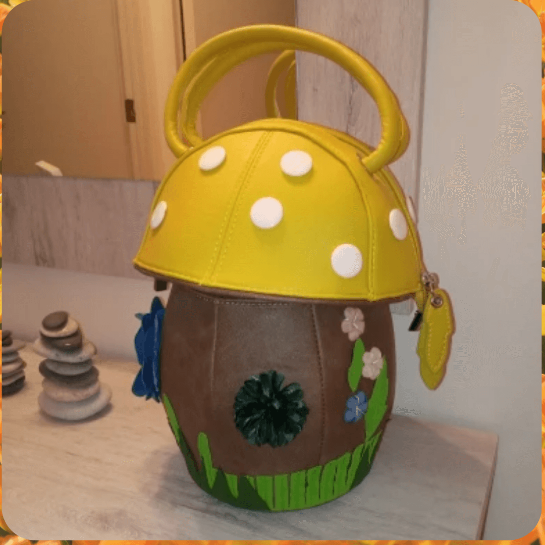 Mushroom Love Handbag - ODDSALTBoutique