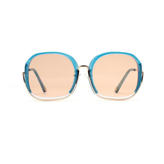 Sunny Dayz Blue-Orange Retro Frames - ODDSALTBoutique
