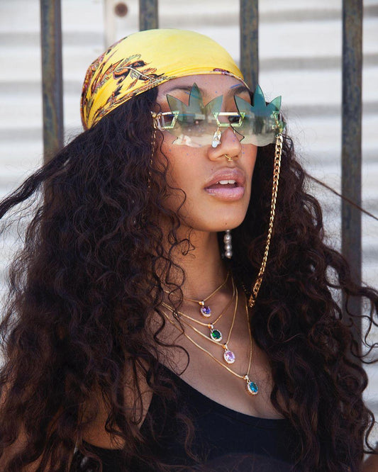 Leaf Vibes Gradient Sunglasses (not customized) - ODDSALTBoutique