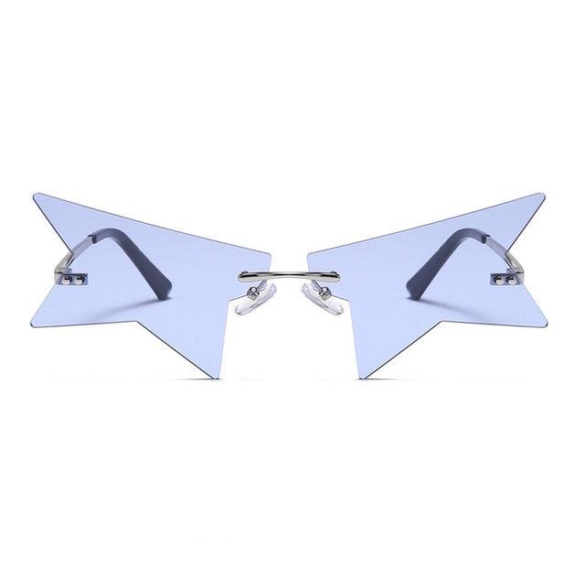 Half Star Rimless Sunglasses (not customized) - ODDSALTBoutique