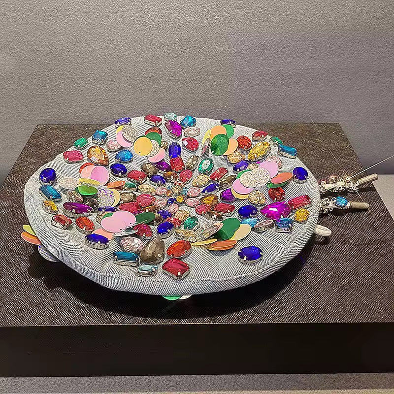 Stone Me All Over Bedazzled Beret