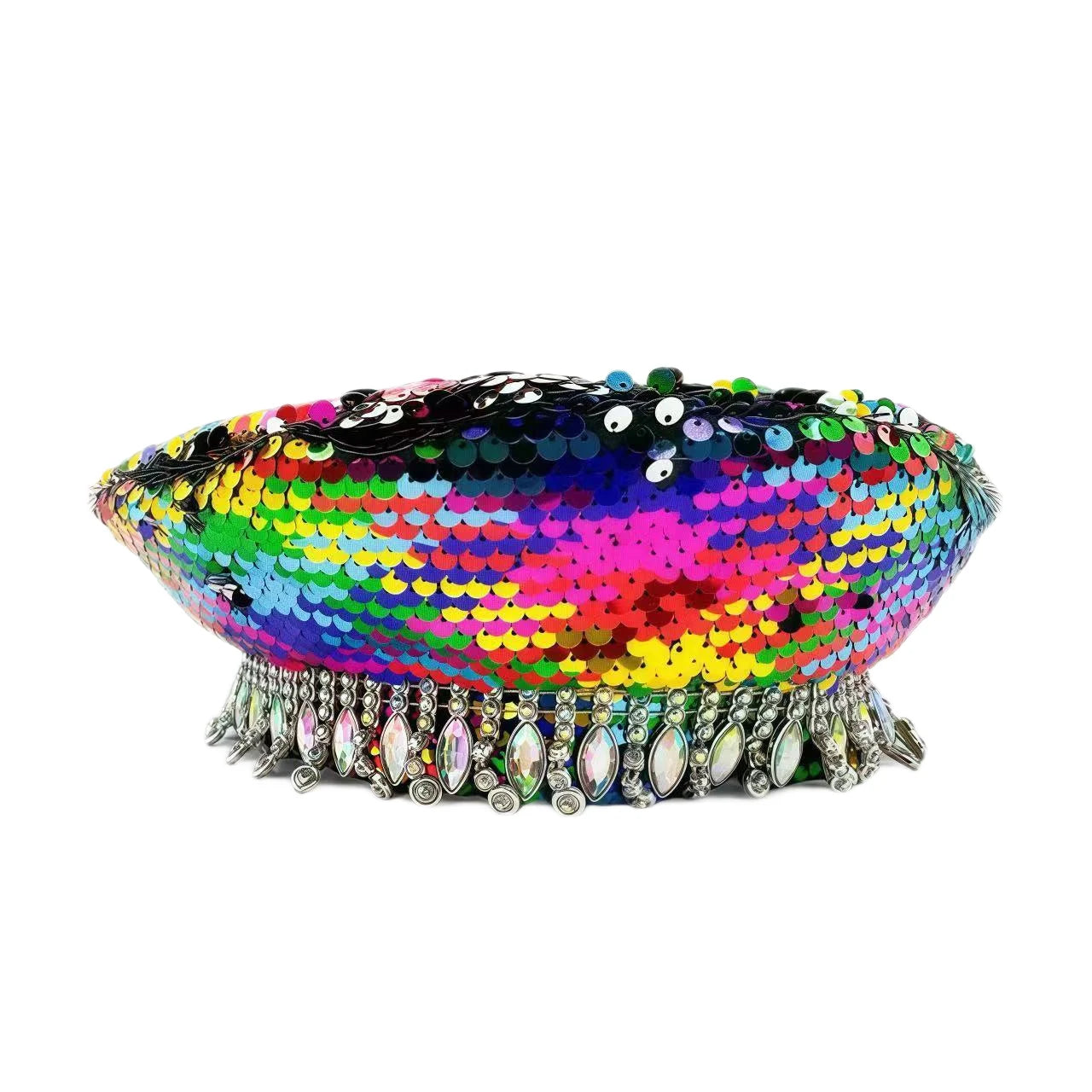 Colorful Disco Steampunk Beanie Hat