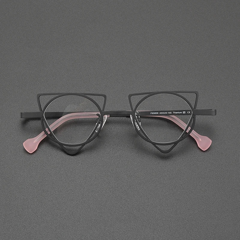 Vintage Geometric Electric Frames