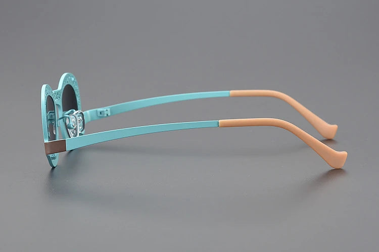 Steel Lace Retro Frame Sunglasses