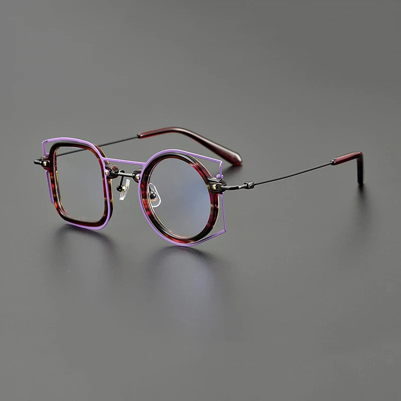 Colorful Asymmetric Geometric Vibes Frames