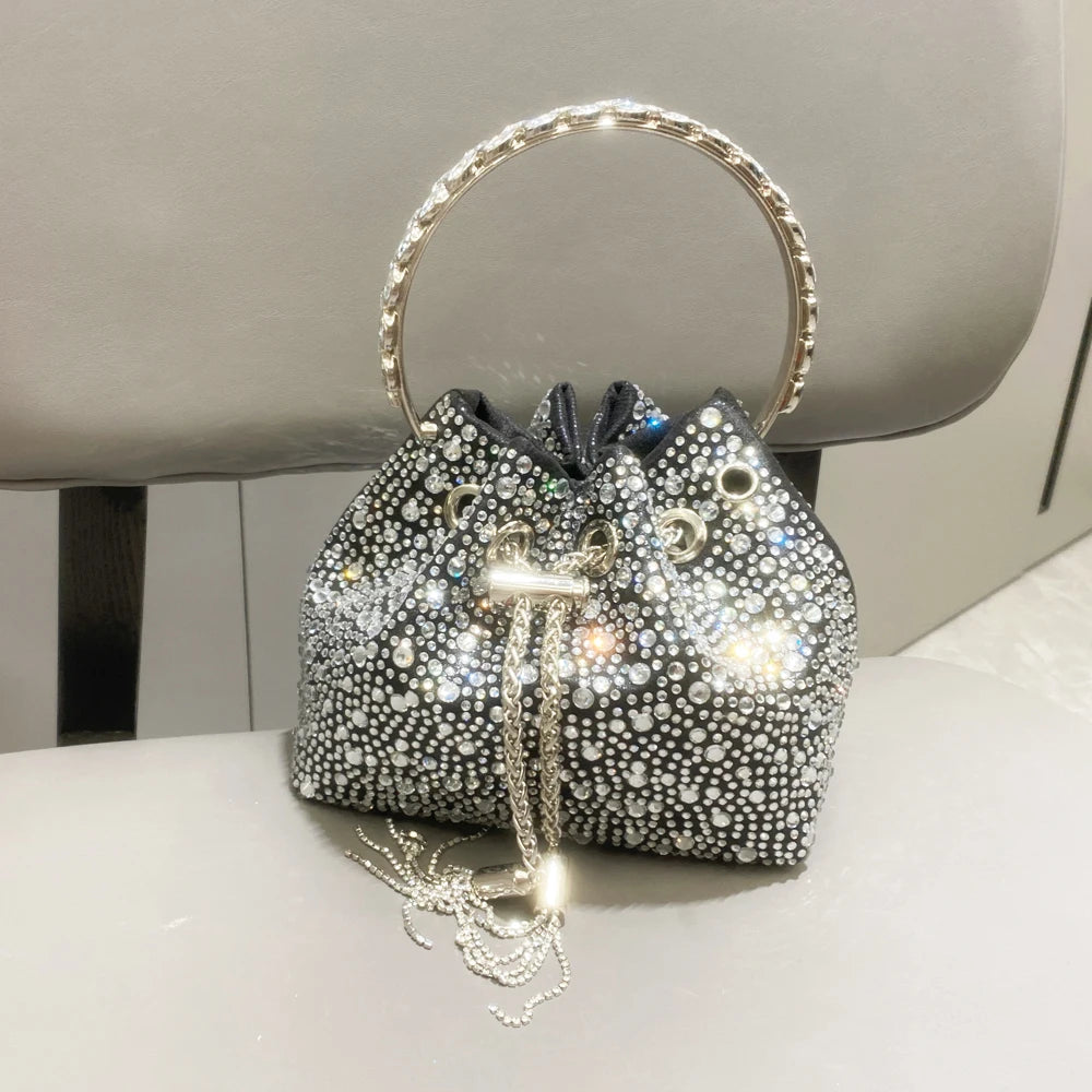 Crystal Sunset Bucket Bag