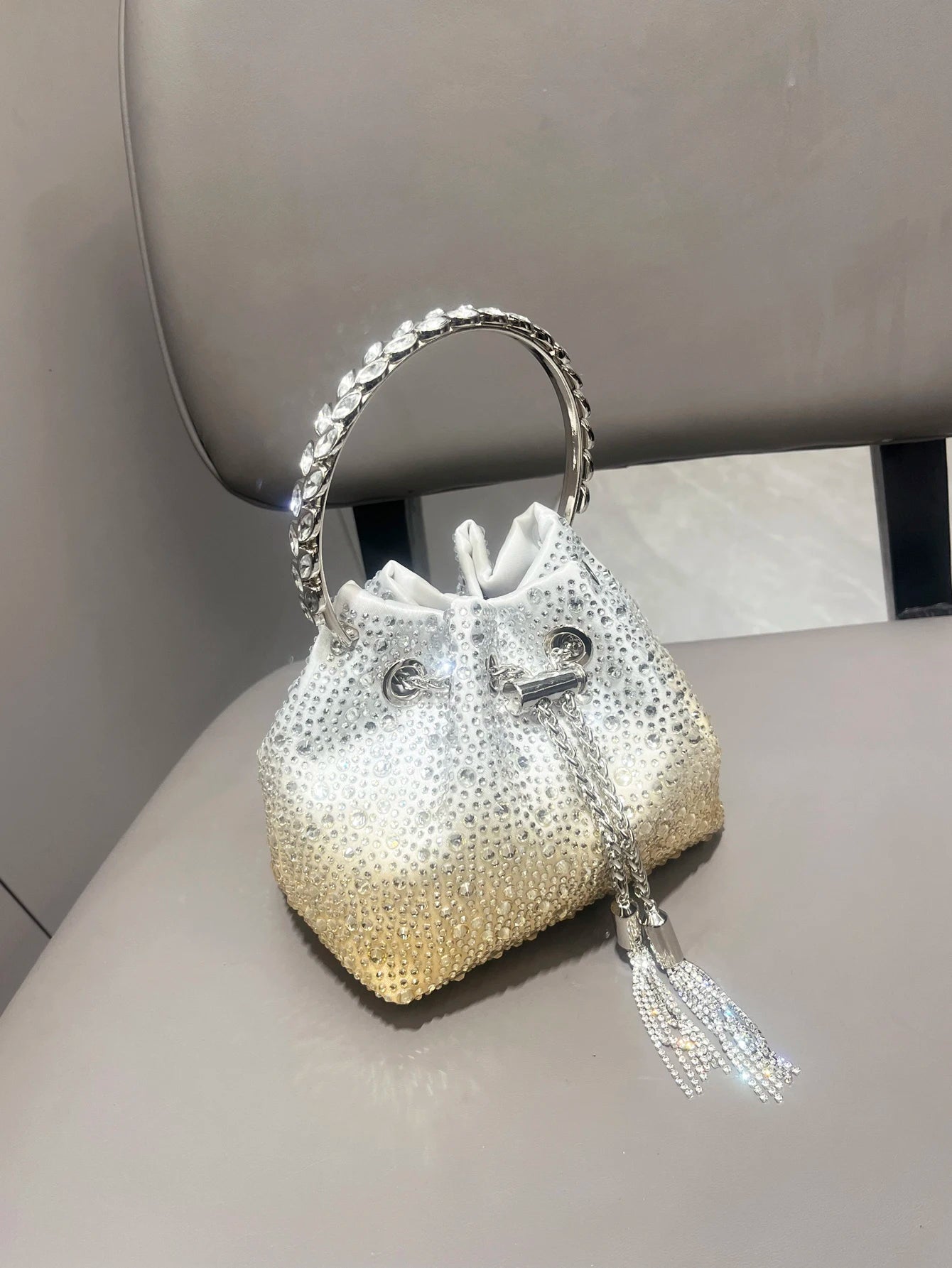 Crystal Sunset Bucket Bag