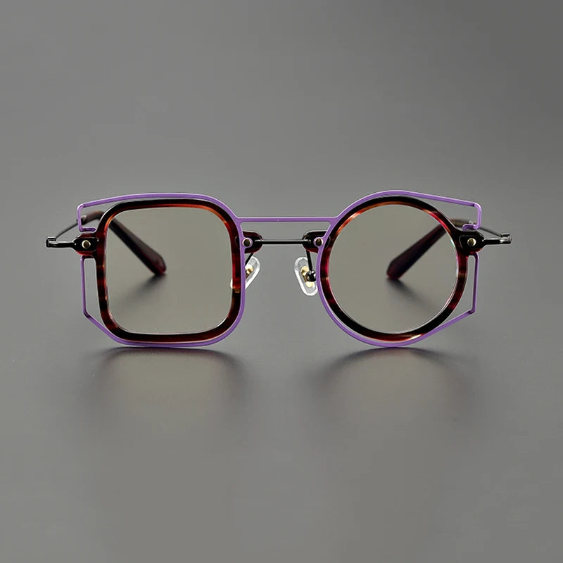 Colorful Asymmetric Geometric Vibes Frames