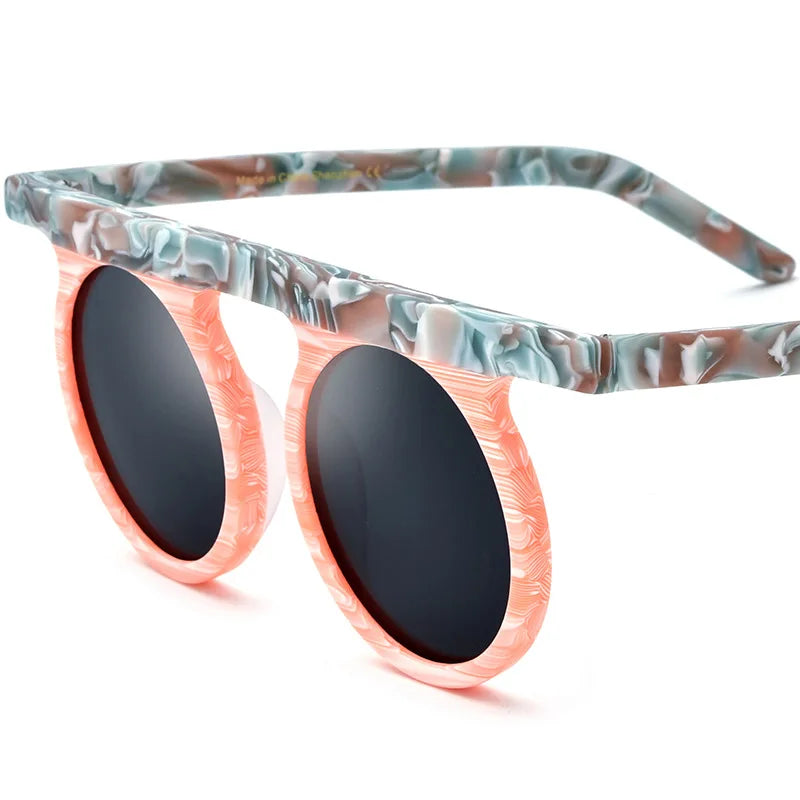 Orange Pop Vintage Zebra Frames