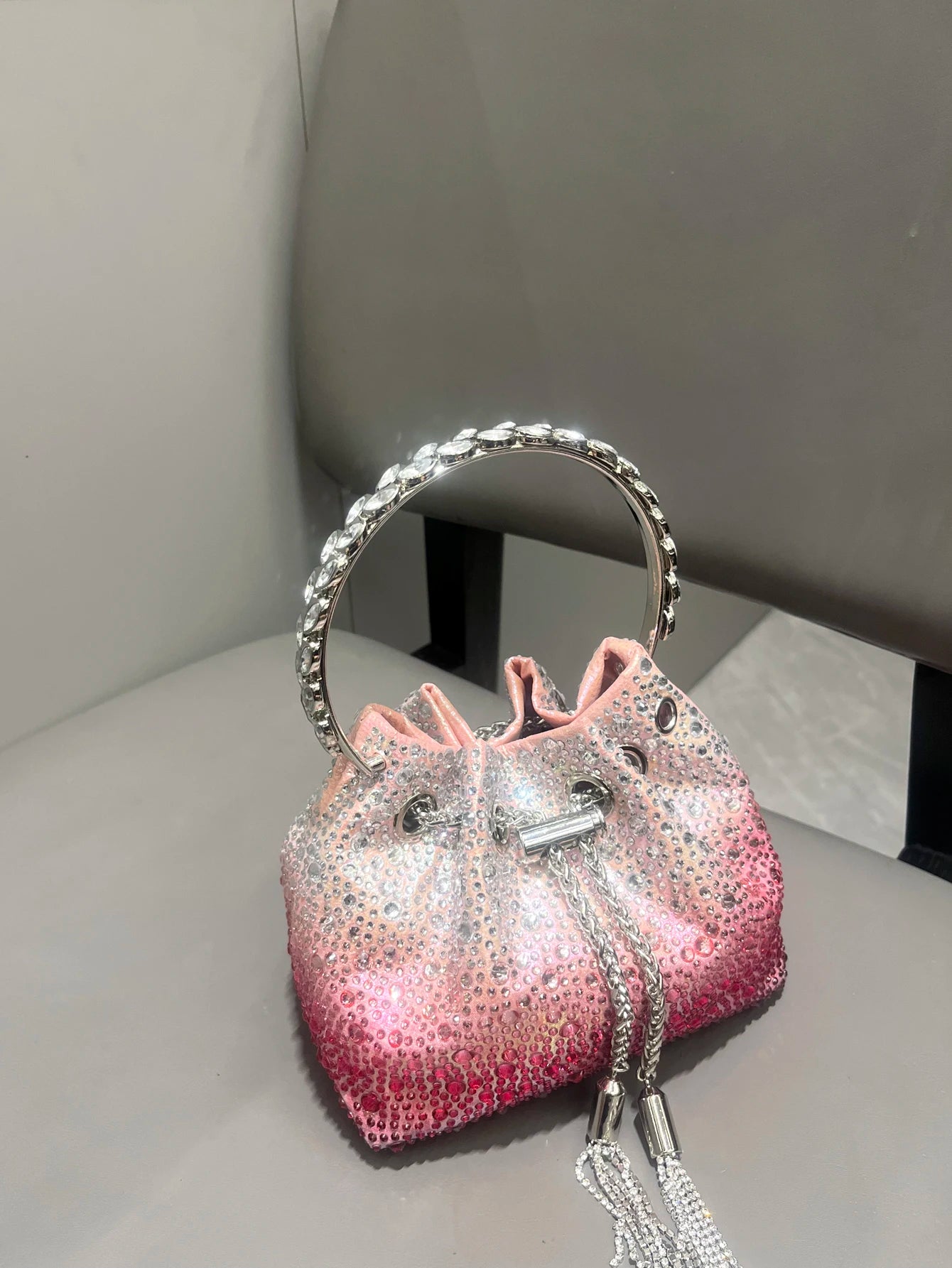 Crystal Sunset Bucket Bag
