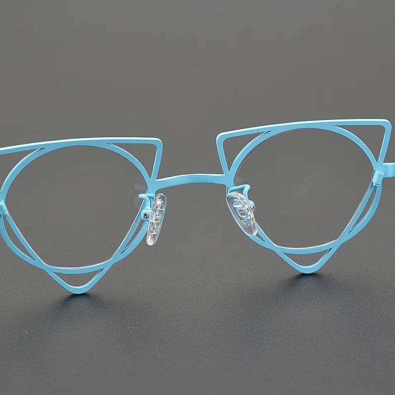 Vintage Geometric Electric Frames