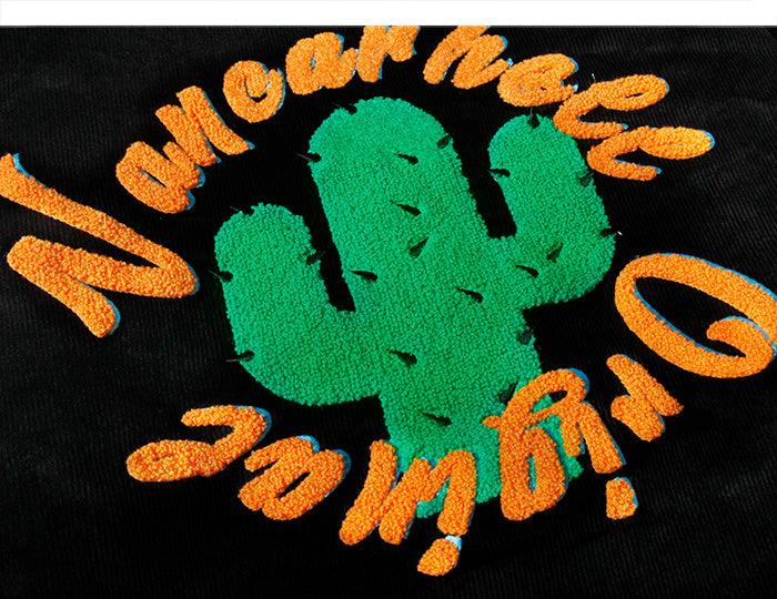 Men Cactus Print Jacket - ODDSALTBoutique