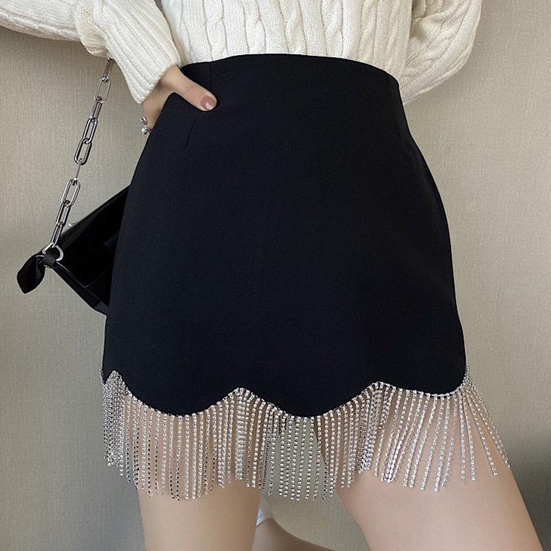 Chained Up Mini SkIrt - ODDSALTBoutique