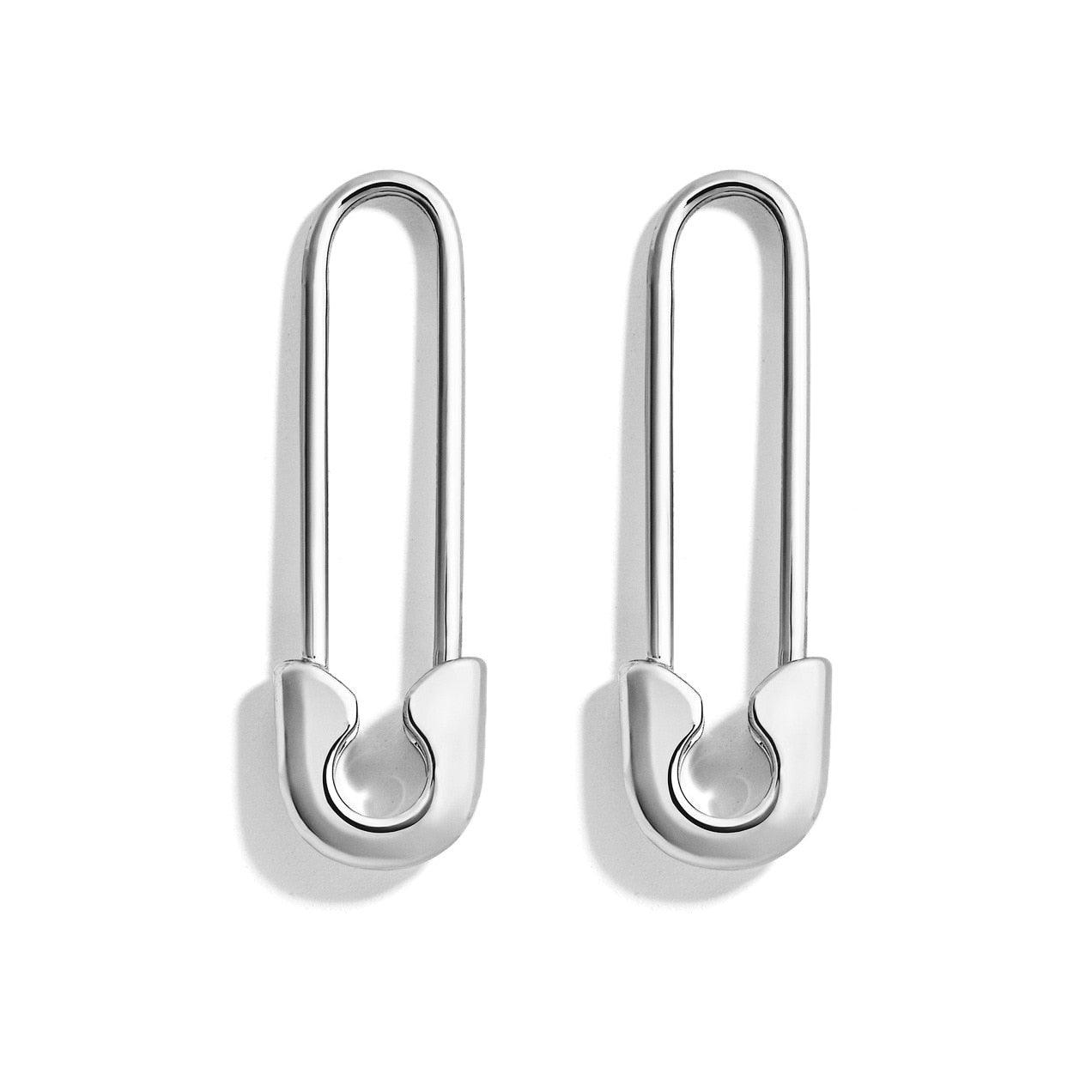 Safety Pin Earrings - ODDSALTBoutique