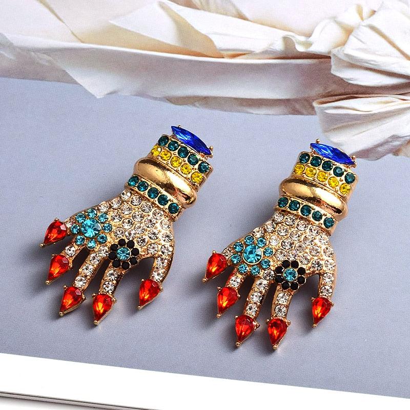Hands all over me Earrings - ODDSALTBoutique