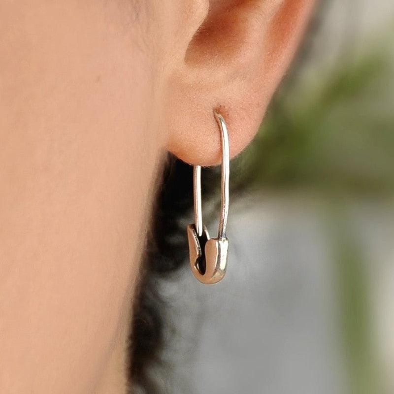 Safety Pin Earrings - ODDSALTBoutique