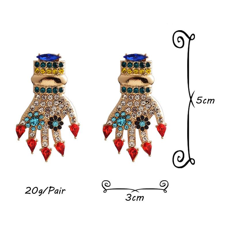 Hands all over me Earrings - ODDSALTBoutique