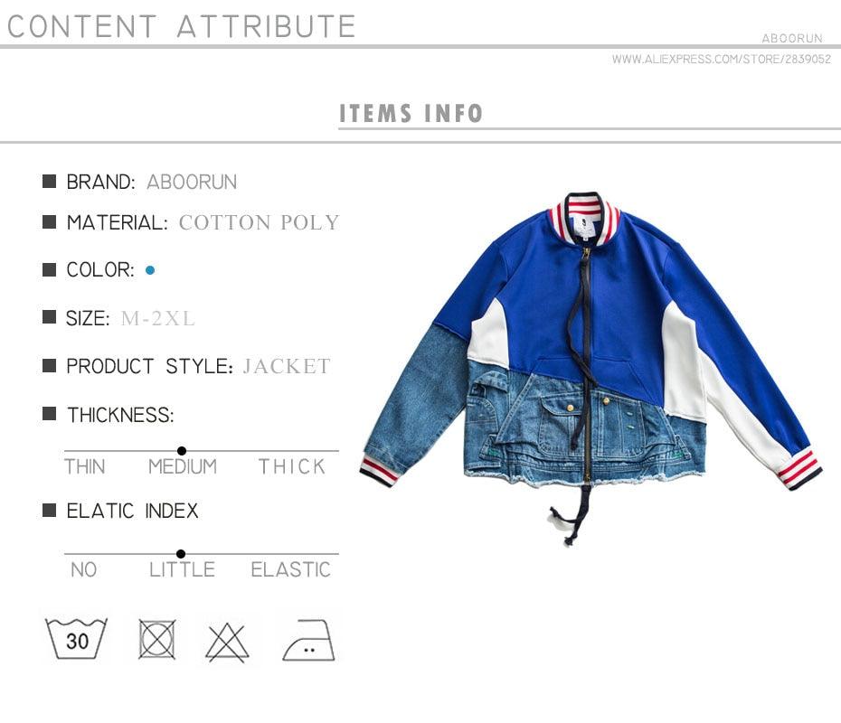 Retro X Vintage Denim Patchwork Jacket - ODDSALTBoutique