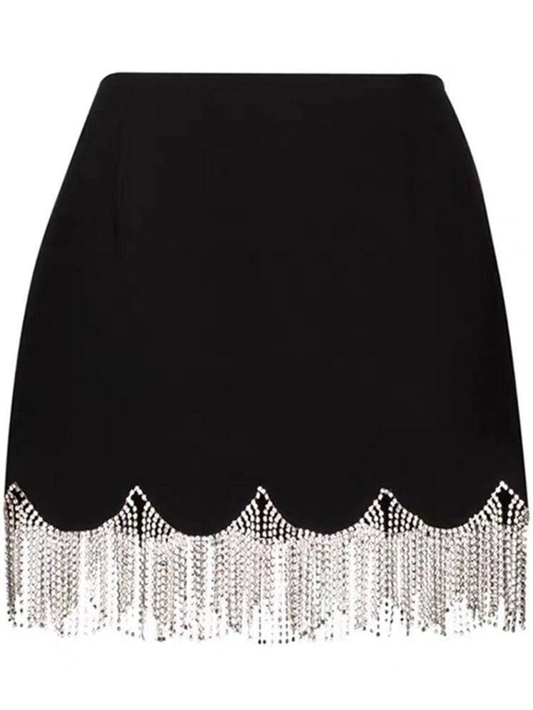 Chained Up Mini SkIrt - ODDSALTBoutique