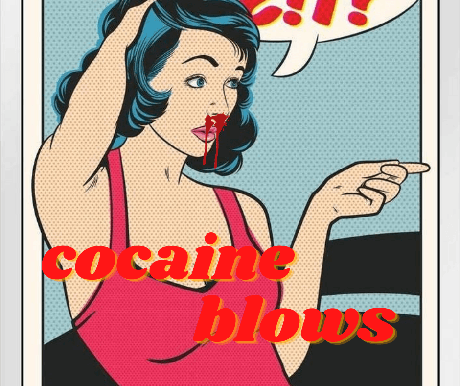 Women's Cocaine Blows T-Shirt - ODDSALTBoutique