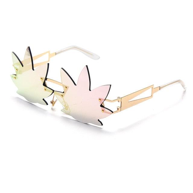 Leaf Vibes Gradient Sunglasses (not customized) - ODDSALTBoutique