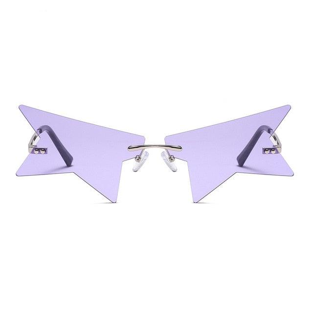 Half Star Rimless Sunglasses (not customized) - ODDSALTBoutique