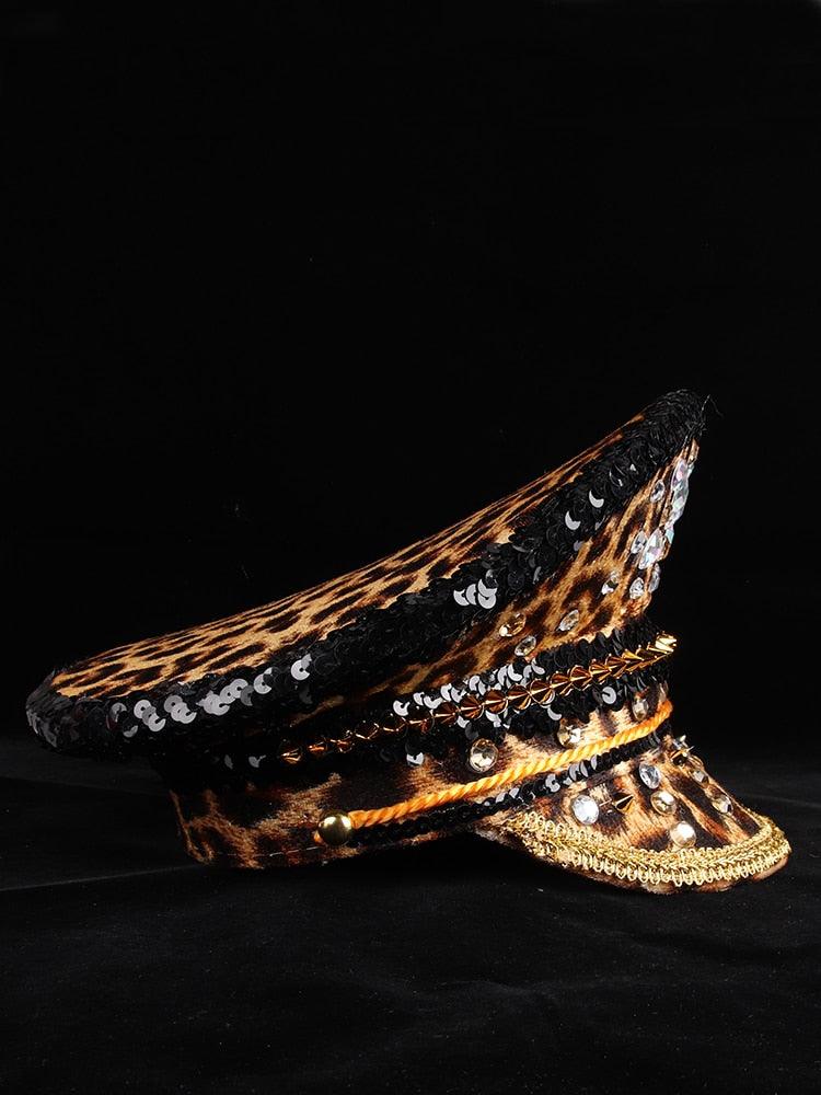 Pretty Kitty Bling Captain Hat - ODDSALTBoutique