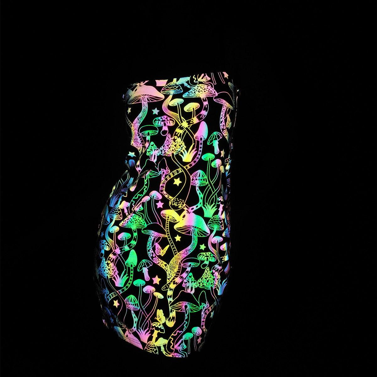 Mushroom Madness Reflective Dress - ODDSALTBoutique